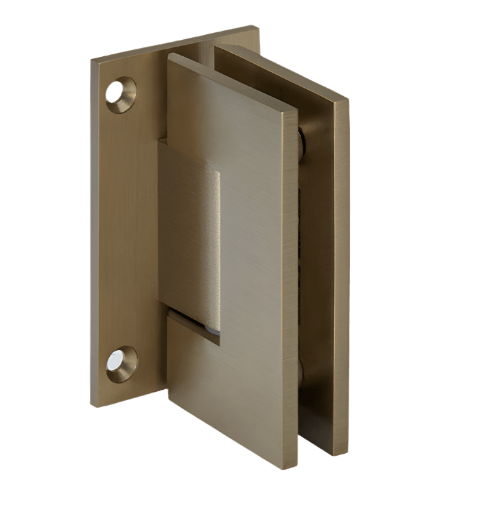CRL Geneva 037 Series Wall Mount Full Back Plate Standard Hinge - Glassparts.ca