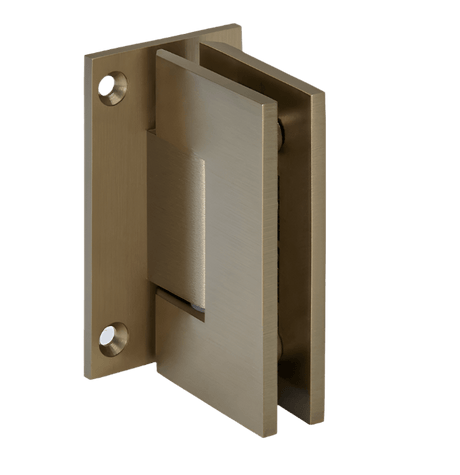 CRL Geneva 037 Series Wall Mount Full Back Plate Standard Hinge - Glassparts.ca