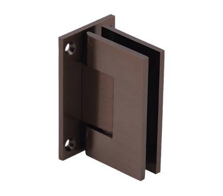 CRL Geneva 037 Series Wall Mount Full Back Plate Standard Hinge - Glassparts.ca