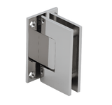 CRL Geneva 037 Series Wall Mount Full Back Plate Standard Hinge - Glassparts.ca