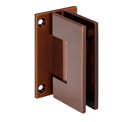 CRL Geneva 037 Series Wall Mount Full Back Plate Standard Hinge - Glassparts.ca
