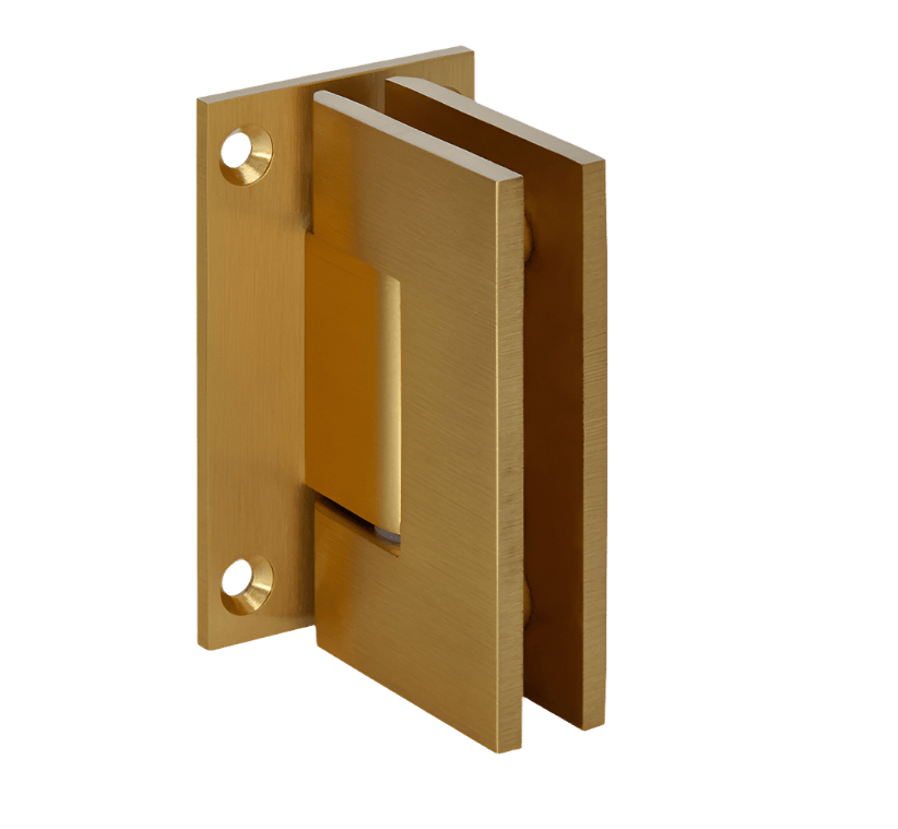 CRL Geneva 037 Series Wall Mount Full Back Plate Standard Hinge - Glassparts.ca