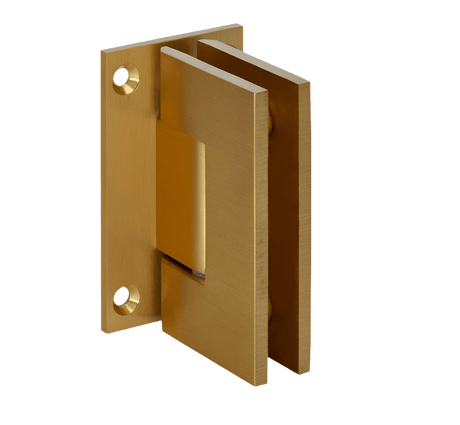 CRL Geneva 037 Series Wall Mount Full Back Plate Standard Hinge - Glassparts.ca