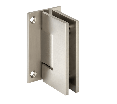 CRL Geneva 037 Series Wall Mount Full Back Plate Standard Hinge - Glassparts.ca