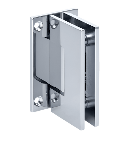 CRL Geneva 037 Series Wall Mount Full Back Plate Standard Hinge - Glassparts.ca