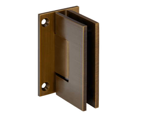 CRL Geneva 037 Series Wall Mount Full Back Plate Standard Hinge - Glassparts.ca