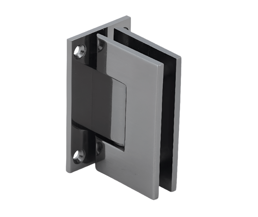 CRL Geneva 037 Series Wall Mount Full Back Plate Standard Hinge - Glassparts.ca