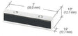 CRL Header Mounted Door Stop - Glassparts.ca
