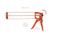 CRL Metal Strap Frame Caulking Gun - Glassparts.ca