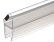 CRL PMB10 45 Degree RH clear magnetic glass-to-glass profile