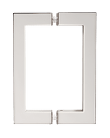 CRL Series Square Tubing Back - to - Back Pull Handle - Glassparts.ca