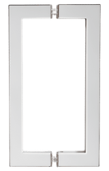 CRL Series Square Tubing Back - to - Back Pull Handle - Glassparts.ca