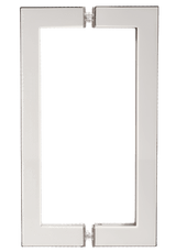 CRL Series Square Tubing Back - to - Back Pull Handle - Glassparts.ca