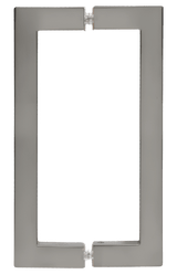 CRL Series Square Tubing Back - to - Back Pull Handle - Glassparts.ca