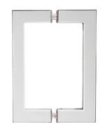 CRL Series Square Tubing Back - to - Back Pull Handle - Glassparts.ca