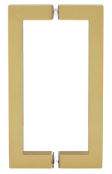CRL Series Square Tubing Back - to - Back Pull Handle - Glassparts.ca