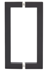CRL Series Square Tubing Back - to - Back Pull Handle - Glassparts.ca