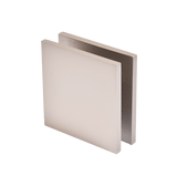 CRL Square Style Hole - in - Glass Fixed Panel U - Clamp - Glassparts.ca
