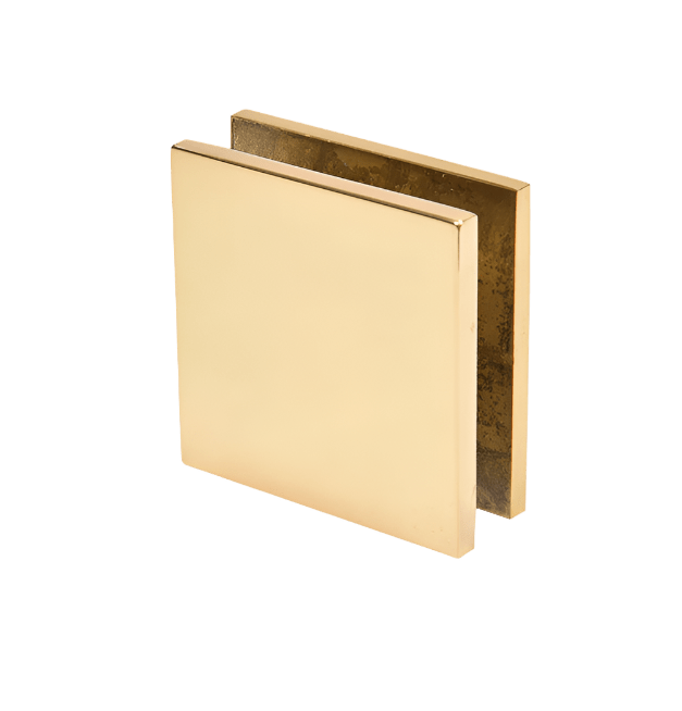 CRL Square Style Hole - in - Glass Fixed Panel U - Clamp - Glassparts.ca