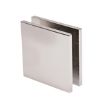 CRL Square Style Hole - in - Glass Fixed Panel U - Clamp - Glassparts.ca