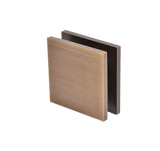 CRL Square Style Hole - in - Glass Fixed Panel U - Clamp - Glassparts.ca