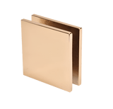 CRL Square Style Hole - in - Glass Fixed Panel U - Clamp - Glassparts.ca