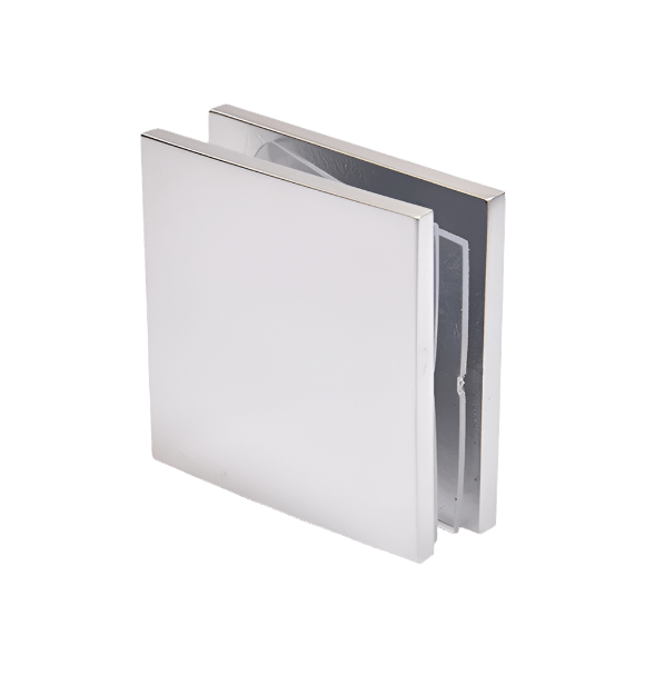 CRL Square Style Hole - in - Glass Fixed Panel U - Clamp - Glassparts.ca