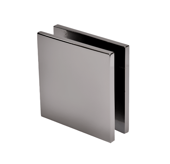 CRL Square Style Hole - in - Glass Fixed Panel U - Clamp - Glassparts.ca