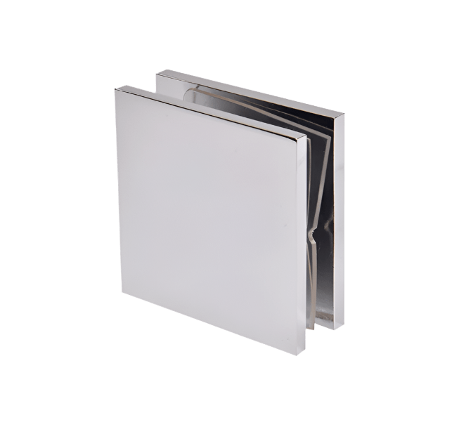 CRL Square Style Hole - in - Glass Fixed Panel U - Clamp - Glassparts.ca