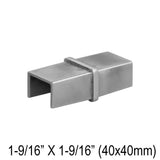 Elbow/Flange For Rectangle, Square & Round Caprail - Fixed 90° , Fixed 180° , 135° & Adj. - Glassparts.ca