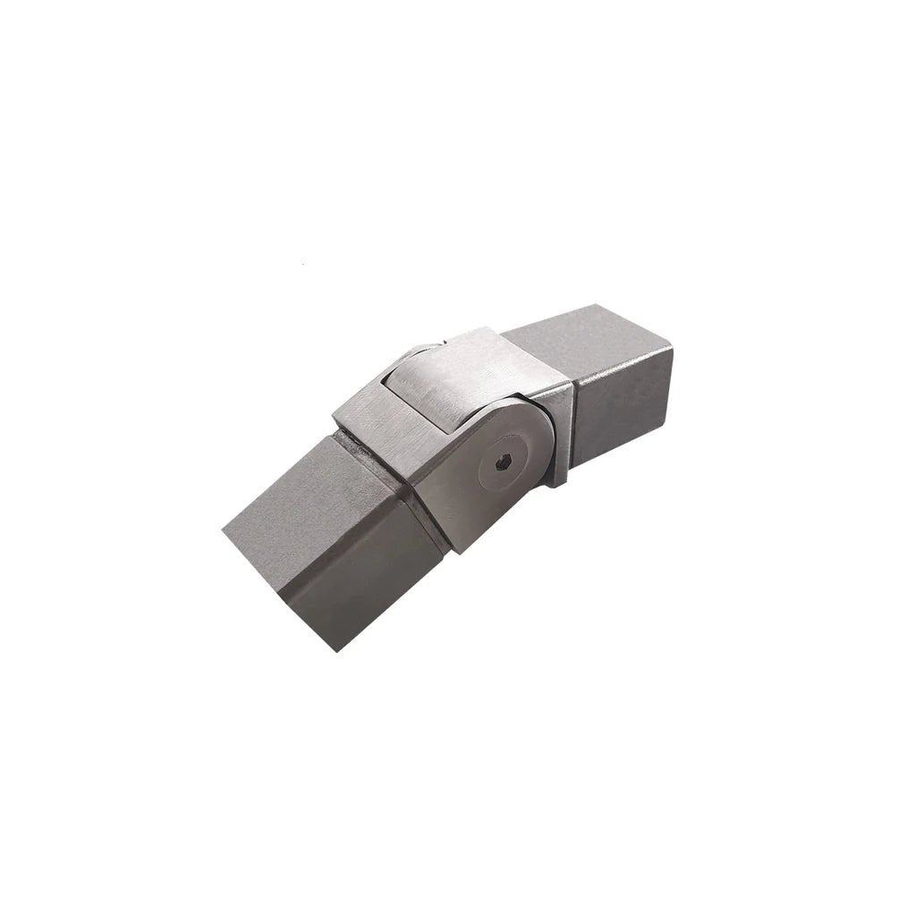 Elbow/Flange For Rectangle, Square & Round Caprail - Fixed 90° , Fixed 180° , 135° & Adj. - Glassparts.ca