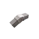 Elbow/Flange For Rectangle, Square & Round Caprail - Fixed 90° , Fixed 180° , 135° & Adj. - Glassparts.ca