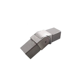Elbow/Flange For Rectangle, Square & Round Caprail - Fixed 90° , Fixed 180° , 135° & Adj. - Glassparts.ca