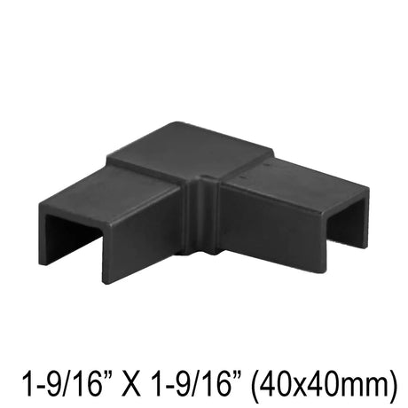 Elbow/Flange For Rectangle, Square & Round Caprail - Fixed 90° , Fixed 180° , 135° & Adj. - Glassparts.ca