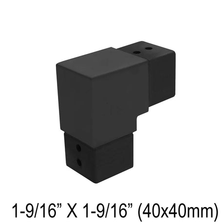 Elbow/Flange For Rectangle, Square & Round Caprail - Fixed 90° , Fixed 180° , 135° & Adj. - Glassparts.ca