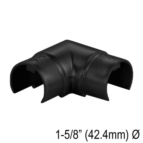 Elbow/Flange For Rectangle, Square & Round Caprail - Fixed 90° , Fixed 180° , 135° & Adj. - Glassparts.ca