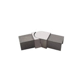 Elbow/Flange For Rectangle, Square & Round Caprail - Fixed 90° , Fixed 180° , 135° & Adj. - Glassparts.ca