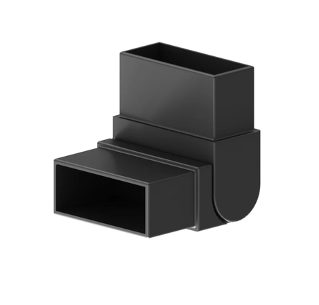 Elbow/Flange For Rectangle, Square & Round Handrail - Fixed 90° , Fixed 180° , 135° & Adj. - Glassparts.ca