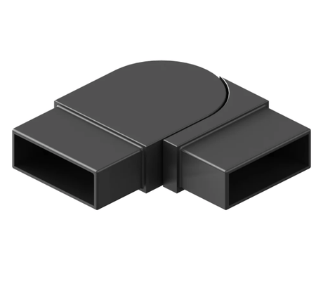 Elbow/Flange For Rectangle, Square & Round Handrail - Fixed 90° , Fixed 180° , 135° & Adj. - Glassparts.ca
