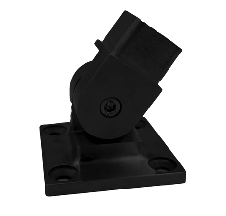 Elbow/Flange For Rectangle, Square & Round Handrail - Fixed 90° , Fixed 180° , 135° & Adj. - Glassparts.ca