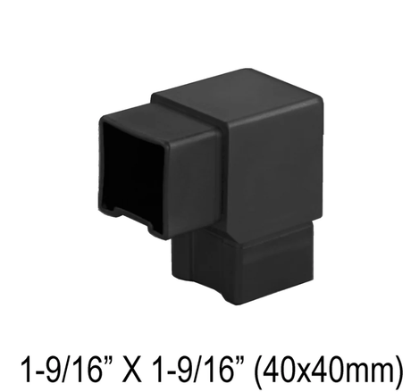Elbow/Flange For Rectangle, Square & Round Handrail - Fixed 90° , Fixed 180° , 135° & Adj. - Glassparts.ca