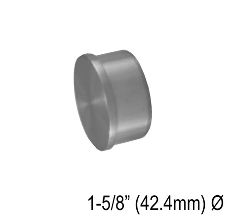 Endcap for Handrail Rectangle, Square & Round - Glassparts.ca