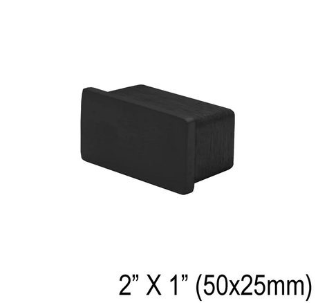 Endcap for Handrail Rectangle, Square & Round - Glassparts.ca