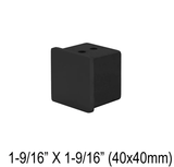 Endcap for Handrail Rectangle, Square & Round - Glassparts.ca