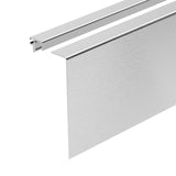 ARCH-LOC 69 top mount cladding - Brushed Stainless Steel