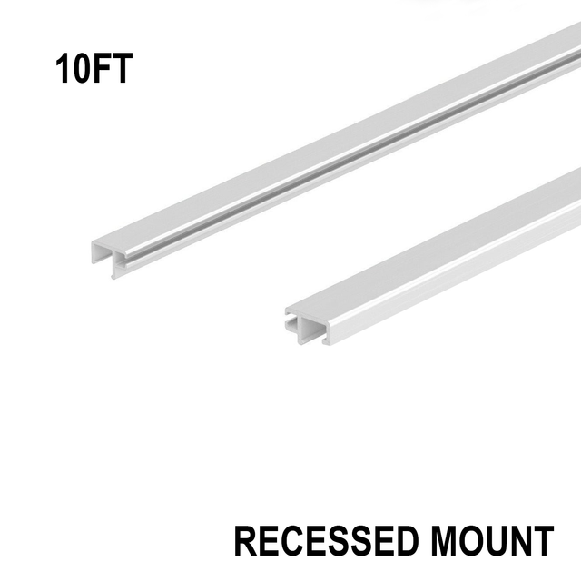 ARCH-LOC 69 Recessed Mount cladding - Brushed Anodized Aluminum
