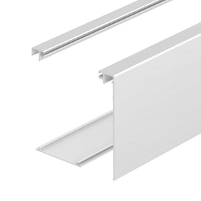 ARCH-LOC 69 Side Mount cladding - Brushed Anodized Aluminum