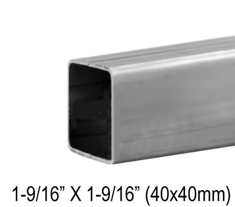 Handrail - 19' - Rectangle, Square & Round - Glassparts.ca