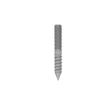 [HB38] Hanger Bolt for Solid Standoff - 3/8" - Glassparts.ca