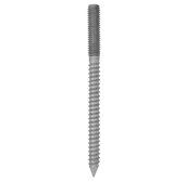 [HB38] Hanger Bolt for Solid Standoff - 3/8" - Glassparts.ca